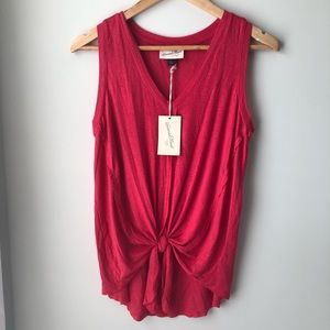 Universal Thread Tie Front Top❤️